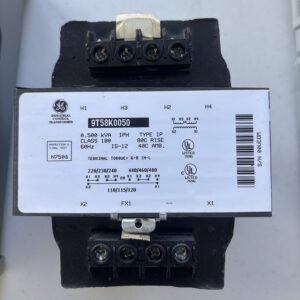 General Electric Industrial Control Transformer - Single Pole