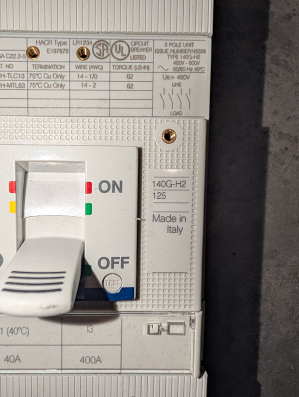 Allen Bradley 140G-H2C3-C40 Circuit Breaker