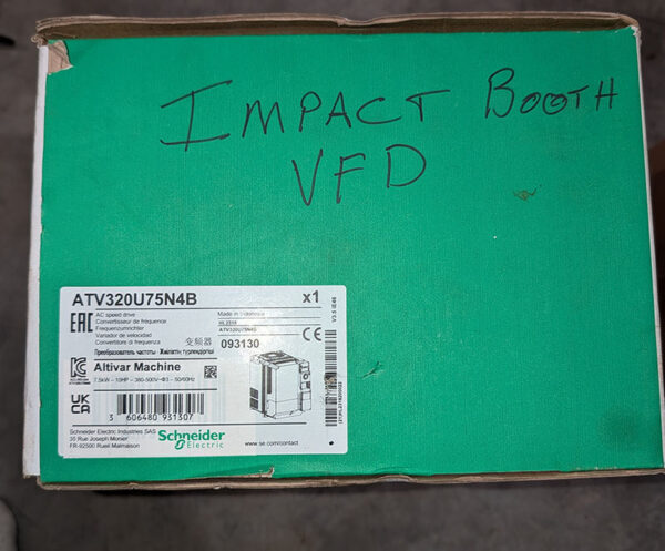 Schneider Altivar ATV320U75N4B VFD
