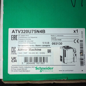 Schneider Altivar ATV320U75N4B VFD