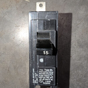 Siemens B115 Bolt-On Circuit Breaker
